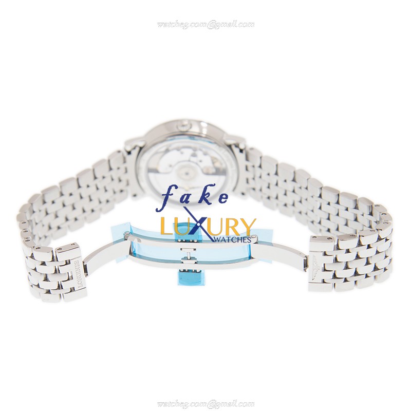 Longines L4.809.4.92.6 Replica Watch Elegant Series Automatic Blue Dial Stainless Steel Case Silver - Image 5