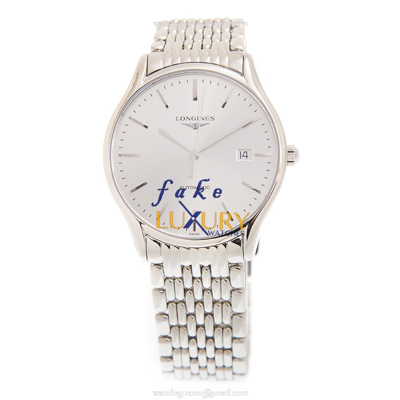 Longines Lyre L4.960.4.72.6 Replica Watch With Automatic Movement, Silver Dial, Steel Bracelet - Image 2