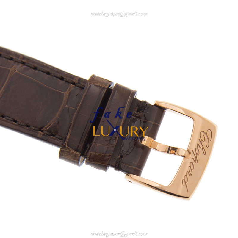 Chopard 384221-5011 IMPERIALE Quartz 18kt Rose Gold & Diamonds Watch, 36mm Case, Brown Dial & - Image 4