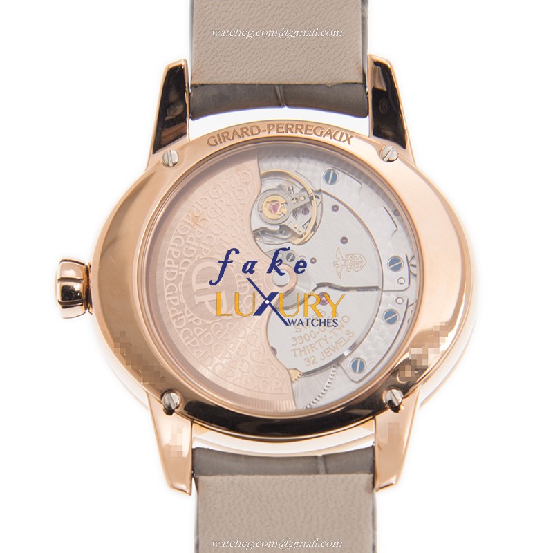 Girard Perregaux 80488D52A251-CK2A Cats Eye - Automatic - Blue Dial - 18kt Rose Gold - Replica Watch - Image 3
