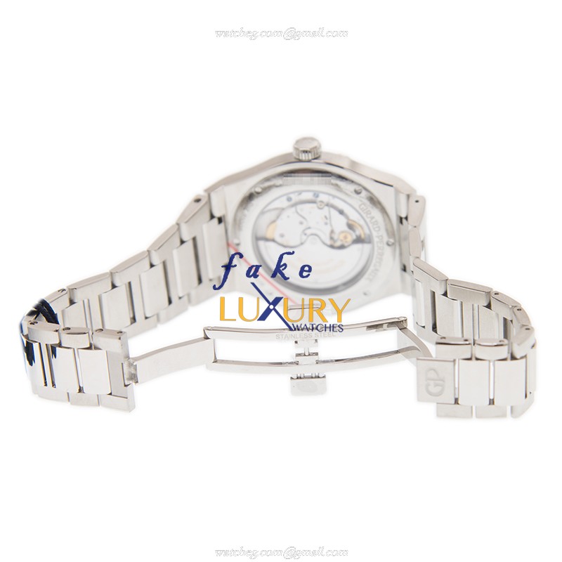 Girard Perregaux Laureato 81005D11A431-11A Replica Watch, Automatic, Blue Dial, Stainless Steel & - Image 5