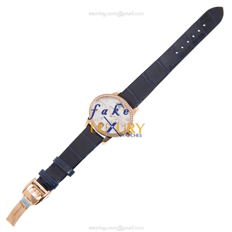 Girard Perregaux 80485D52A751-CK4A Replica Watch, Automatic, White Mother of Pearl Dial, 18kt Rose - Image 2