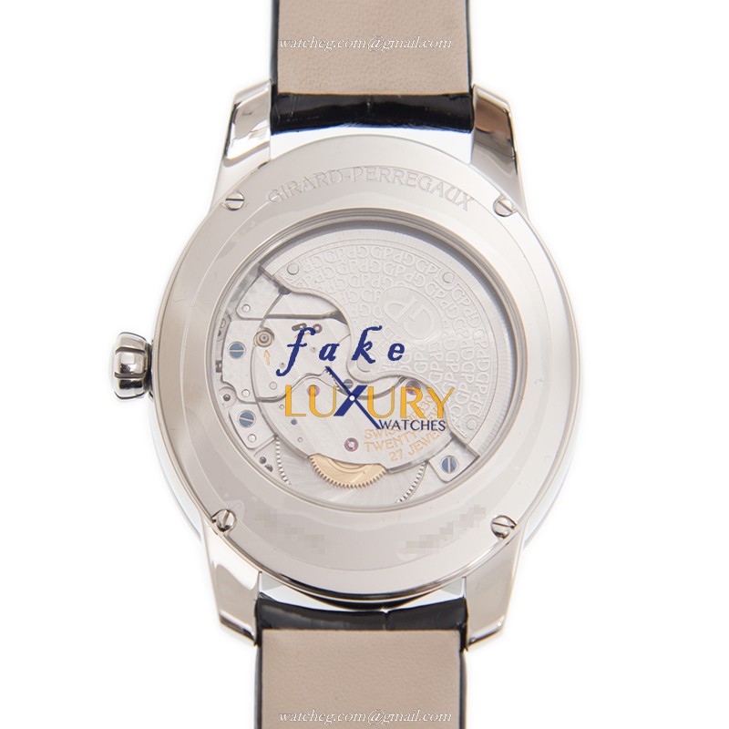 Girard Perregaux 80493D11A131-CK6A Cats Eye Automatic White Dial Replica Watch - Image 3