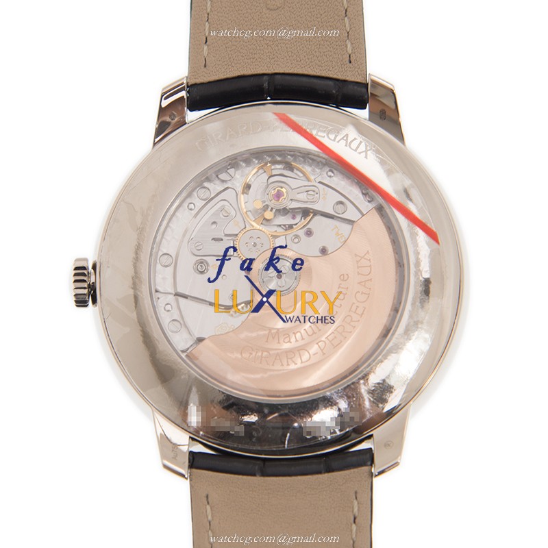 49551-53-231-BB60 - Girard Perregaux 1966 Replica Watch Automatic 18kt White Gold Gray Dial - Image 3