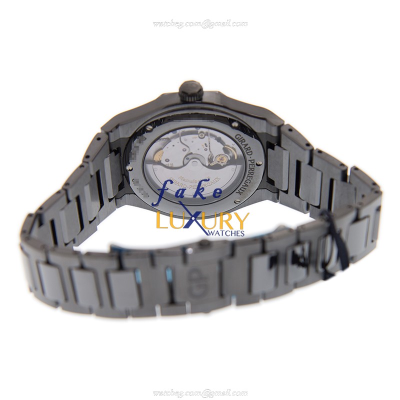 Girard Perregaux Laureato Automatic Ceramic 81005-32-631-32A Black Dial Replica Watch - Image 4
