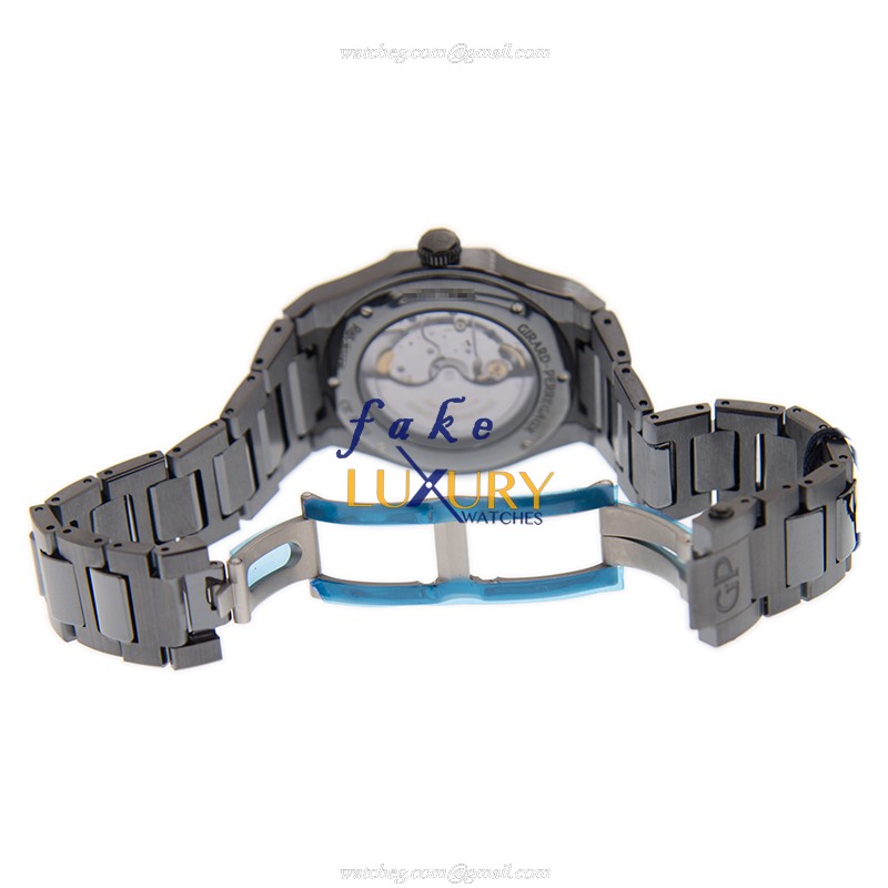 Girard Perregaux Laureato Automatic Ceramic 81005-32-631-32A Black Dial Replica Watch - Image 5