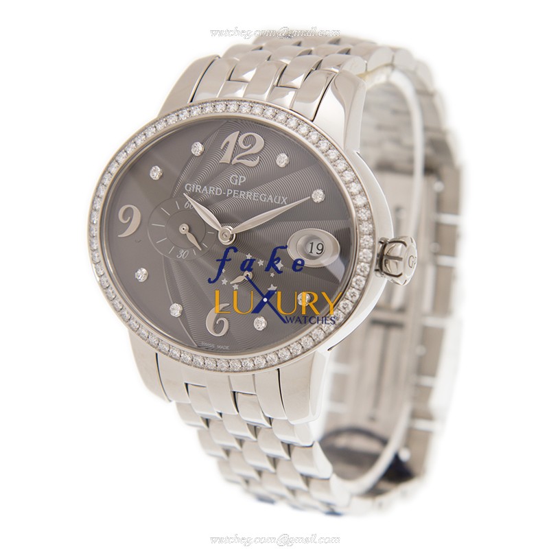 Girard Perregaux Cats Eye Replica Watch 80486D11A862-11A, Automatic Gray Dial, Stainless Steel & - Image 3
