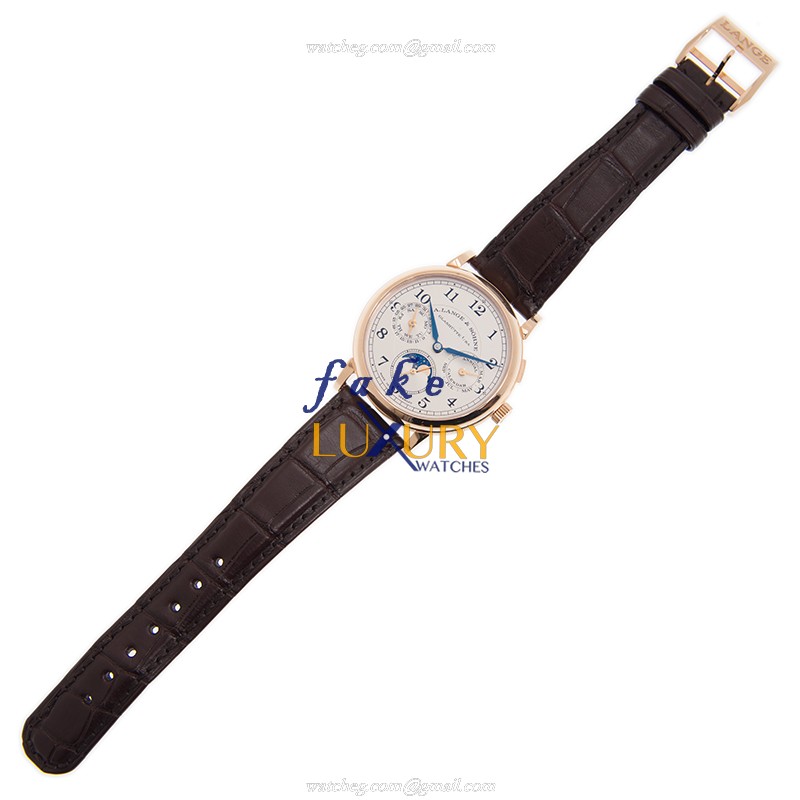 A Lange & Sohne 1815 Replica Watch 238.032 With Automatic Movement In Rose Gold - Image 2