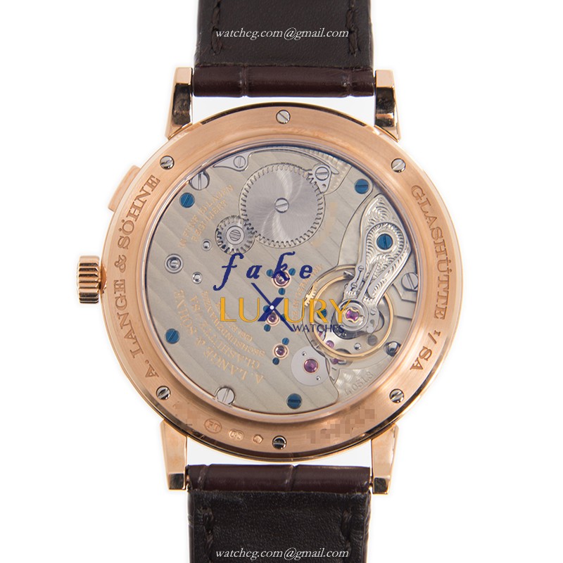 A Lange & Sohne 1815 Replica Watch 238.032 With Automatic Movement In Rose Gold - Image 3