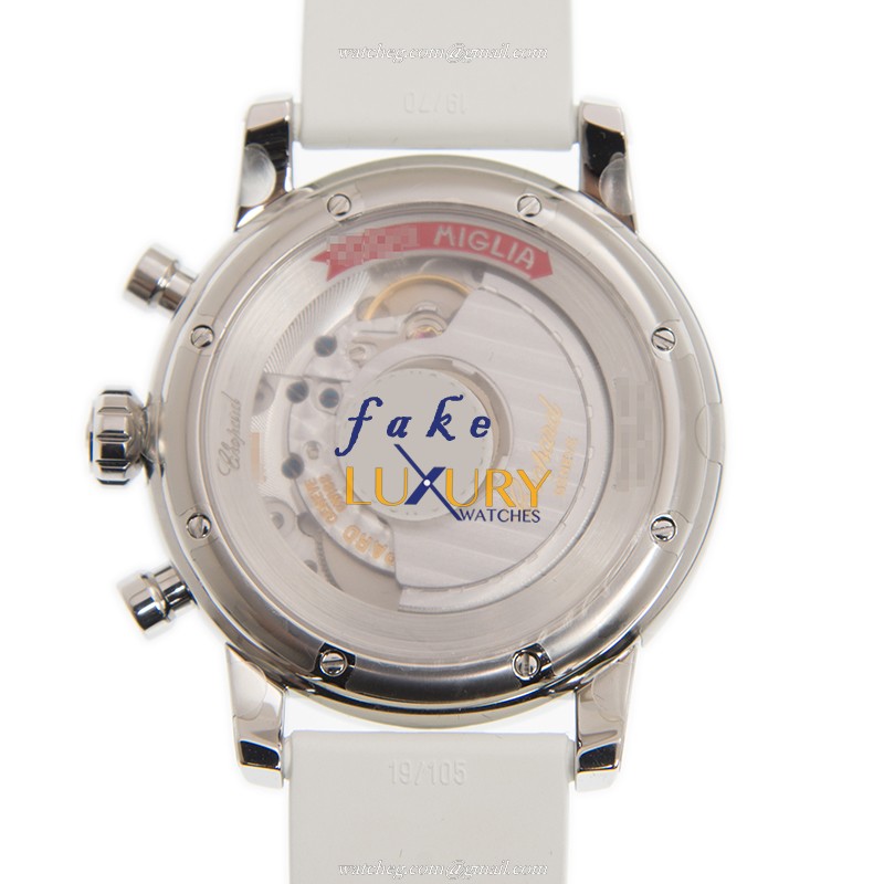 Chopard 168588-3001 MILLE MIGLIA GT XL Automatic - White Dial - Stainless Steel Case Replica Watch - Image 3