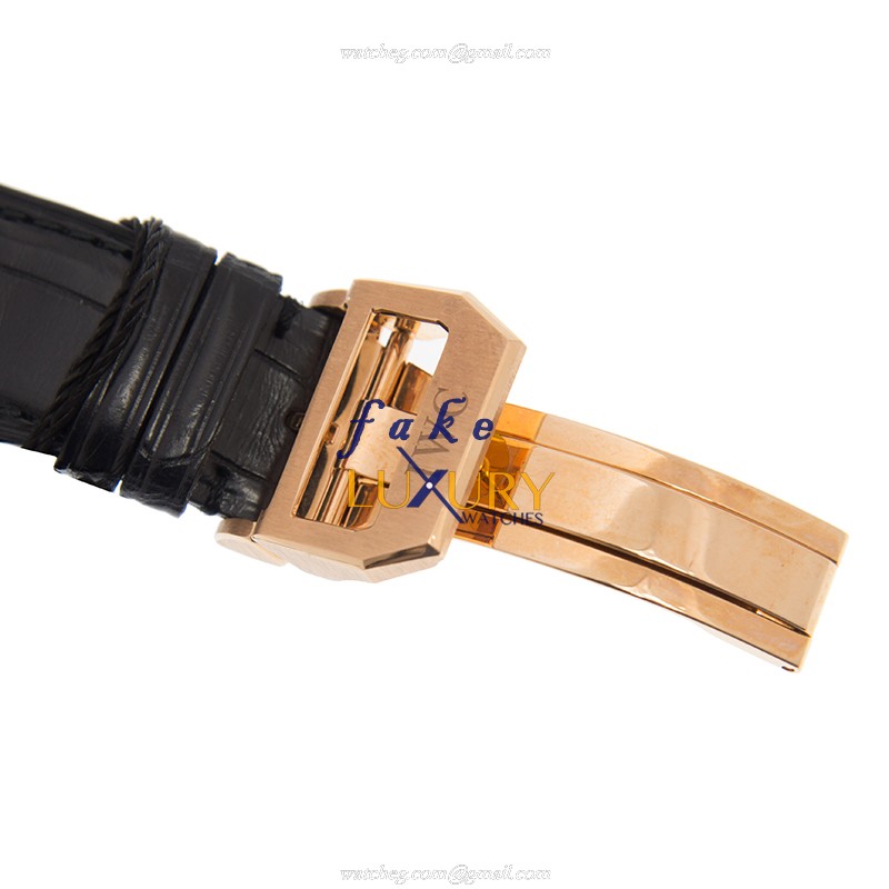 IW500121 - IWC Portuguese Automatic Replica Watch Black Dial 18kt Rose Gold - Image 4
