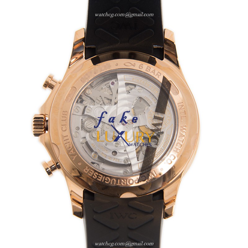 IW390505 - IWC Portuguese Replica Watch Automatic 18kt Rose Gold Gray Dial - Image 3