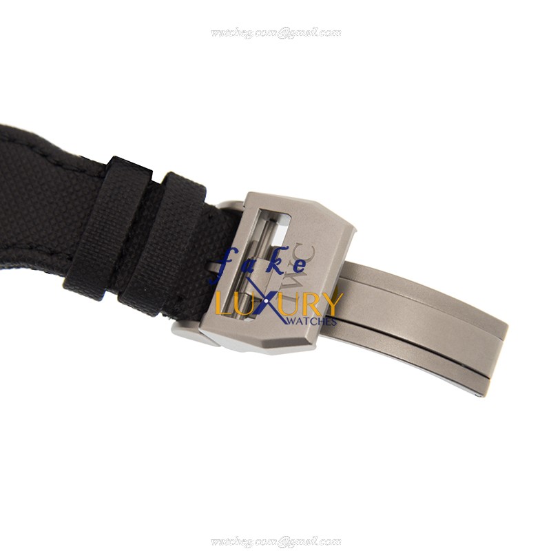 IWC IW502903 PILOTS Automatic Ceramics Black Dial Leather Strap Replica Watch - Image 4