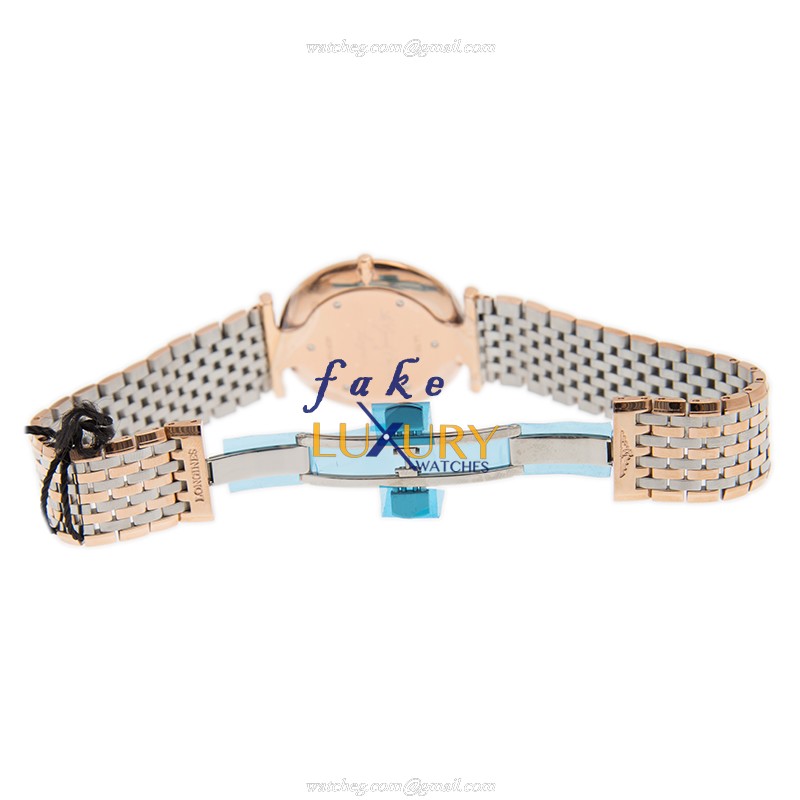 Longines L4.755.1.91.7 Replica Watch, Quartz Movement, White Dial, 36mm Rose Gold & Steel Case - Image 5