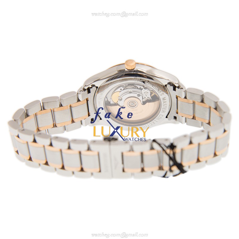 Longines L2.755.5.79.7 Master Automatic 18kt Rose Gold Steel White Dial Replica Watch - Image 4