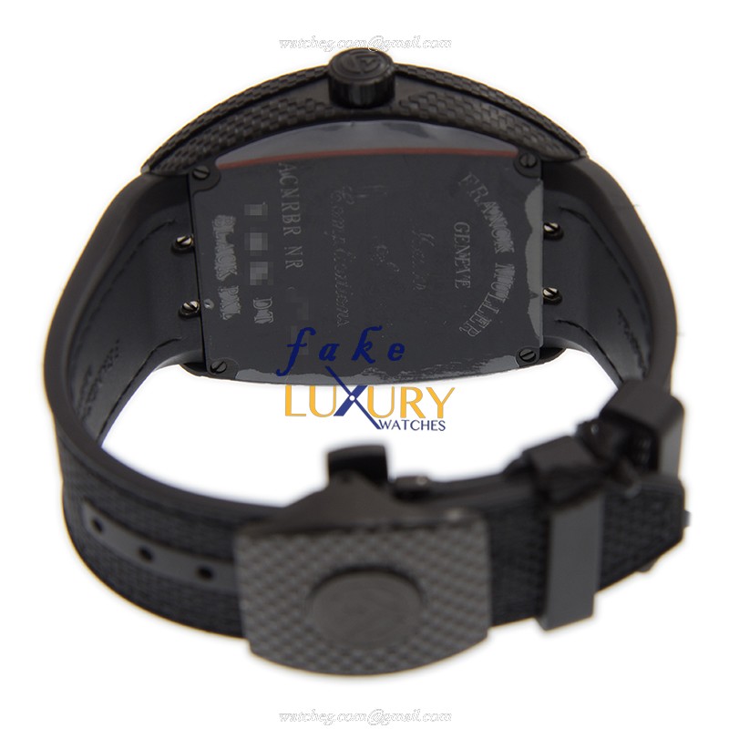 Franck Muller Vanguard V 45 SC DT BLK PXL NR - Replica Watch - Automatic - Steel Case - Black Dial - Image 4