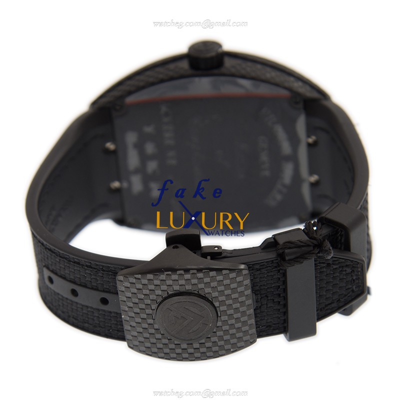 Franck Muller Vanguard V 45 SC DT BLK PXL NR - Replica Watch - Automatic - Steel Case - Black Dial - Image 5