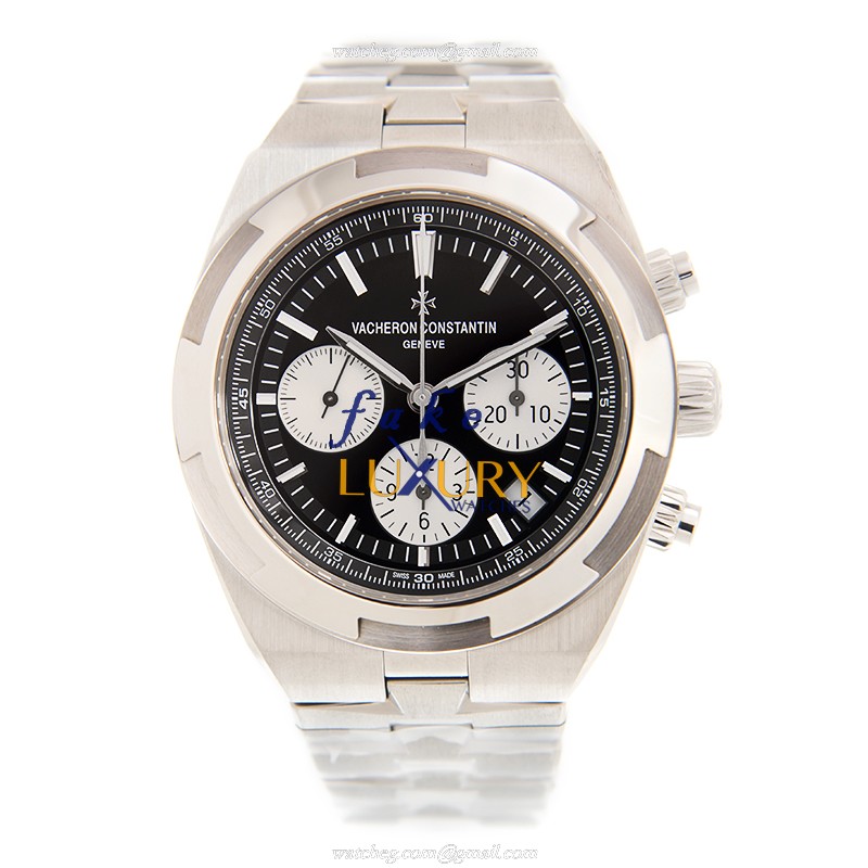 Vacheron Constantin Overseas 5500V/110A-B481 - Replica Watch - Automatic - Steel Case - Black Dial - Image 2