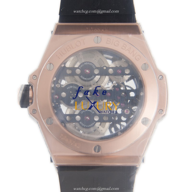 Hublot 414.OI.5123.RX BIG BANG | Manual Wind | 18kt Rose Gold Case | Sapphire Crystal | Blue Dial & - Image 3