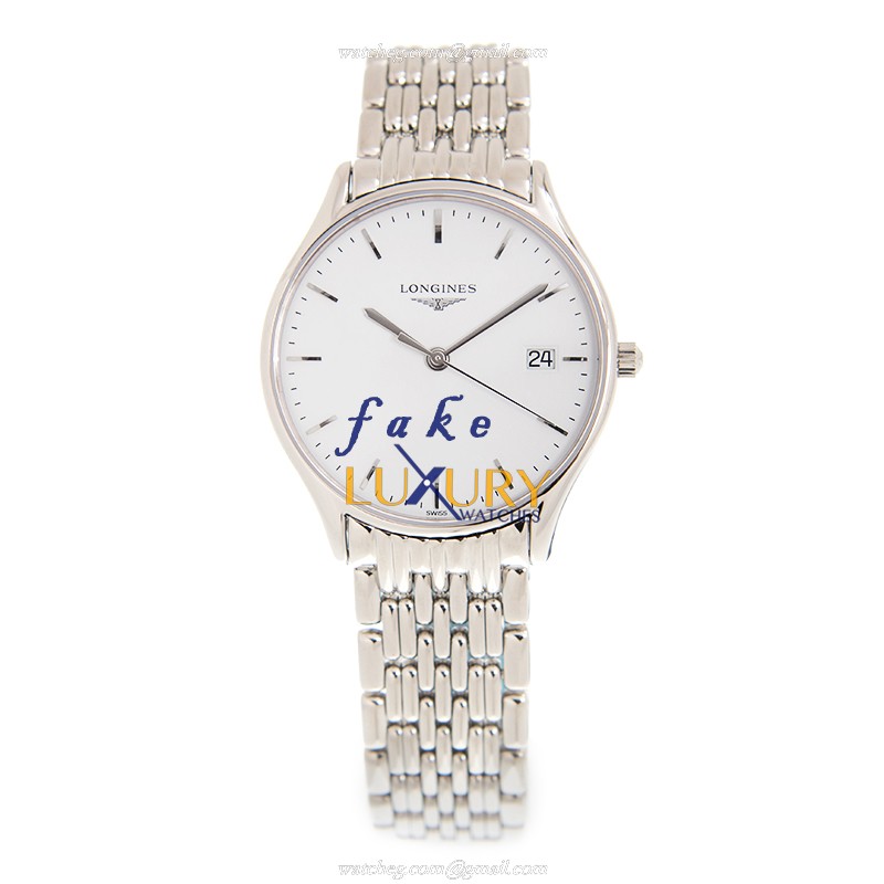 L4.359.4.12.6 - Longines Lyre Replica Watch Quartz Stainless Steel White Dial 32mm - Image 2