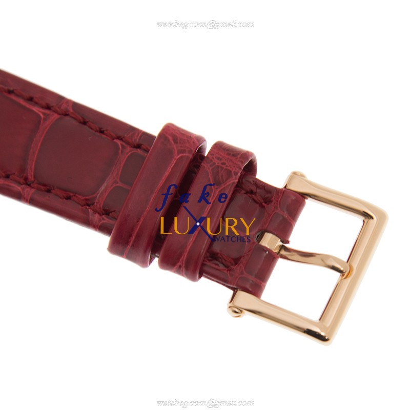 Patek Philippe 7000/50R-001 - Replica Watch - Automatic - 18kt Rose Gold - Red Alligator Strap - Image 4