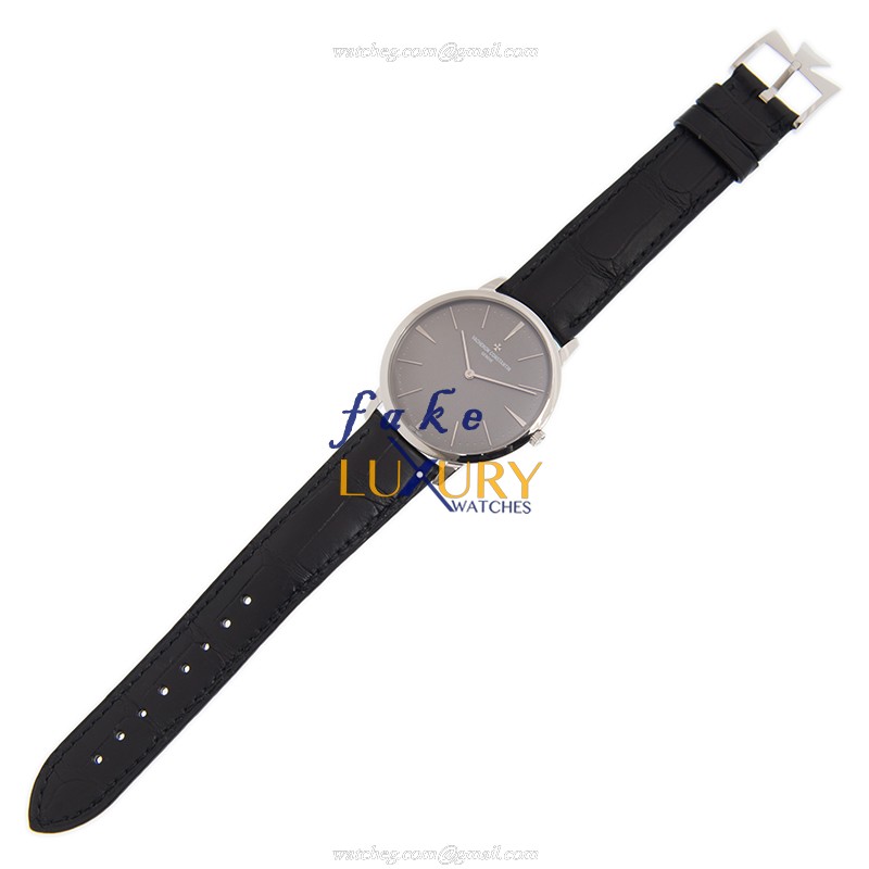 Vacheron Constantin 81180/000P-9539 - Replica Watch - Manual Wind - 950 Platinum - Gray Dial - Image 2