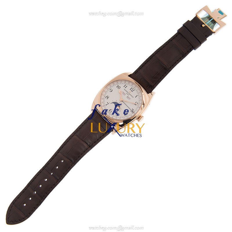 4000S/000R-B123 - Vacheron Constantin Harmony Replica Watch - 18kt Rose Gold Automatic - White Dial - Image 2
