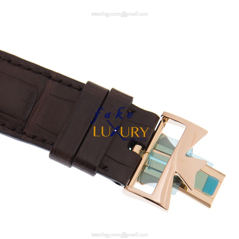 4000S/000R-B123 - Vacheron Constantin Harmony Replica Watch - 18kt Rose Gold Automatic - White Dial - Image 4