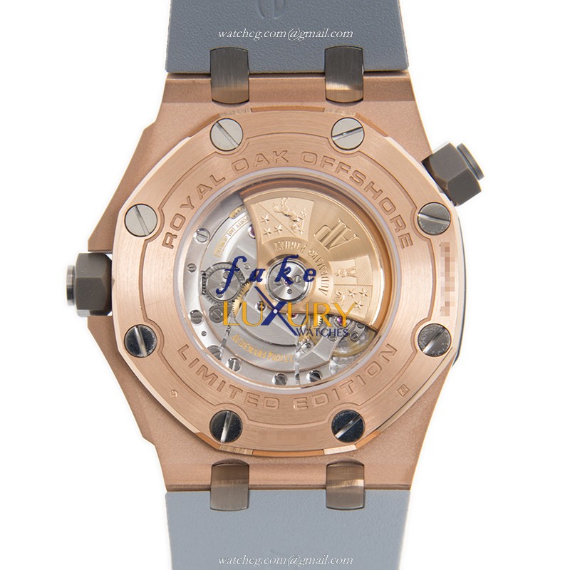 Audemars Piguet 15711OI.OO.A006CA.01 Royal Oak Offshore Replica Watch, Rose Gold Titanium Case - Image 3
