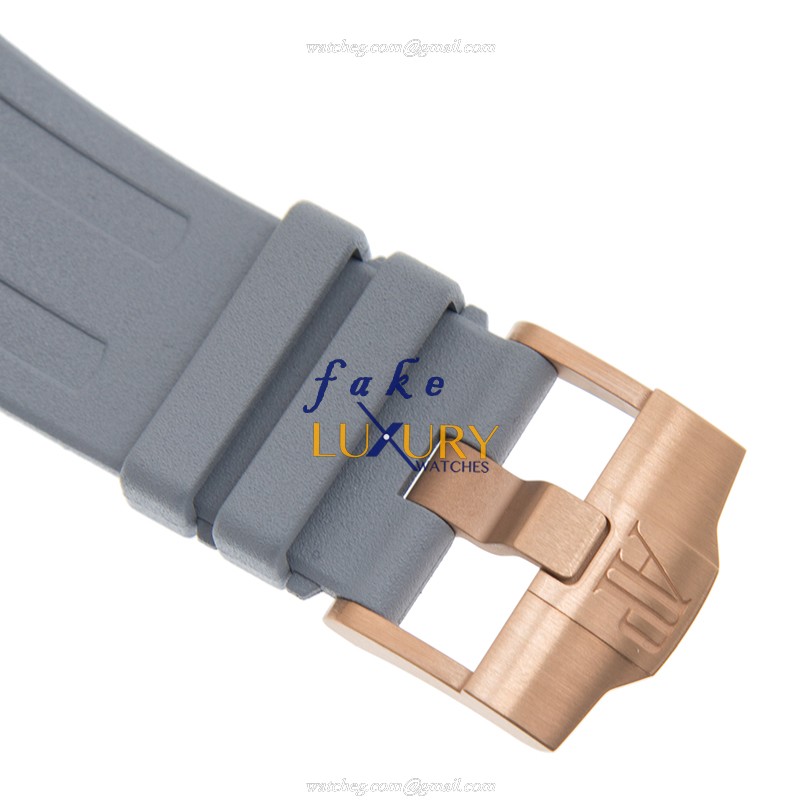 Audemars Piguet 15711OI.OO.A006CA.01 Royal Oak Offshore Replica Watch, Rose Gold Titanium Case - Image 4