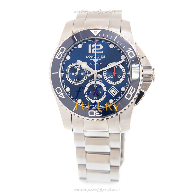 Longines L3.783.4.96.6 CONQUEST Auto Ceramic Steel Watch - Replica Watch - Image 2