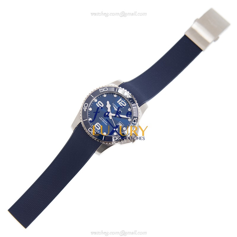 Longines L3.781.4.96.9 Conquest Replica Watch, Blue Dial, Ceramic Steel Case, Automatic - Image 2