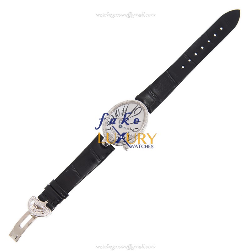 Breguet 8918BB/58/964/D00D Replica Watch, White Mother of Pearl Dial, 18kt White Gold & Diamond - Image 2