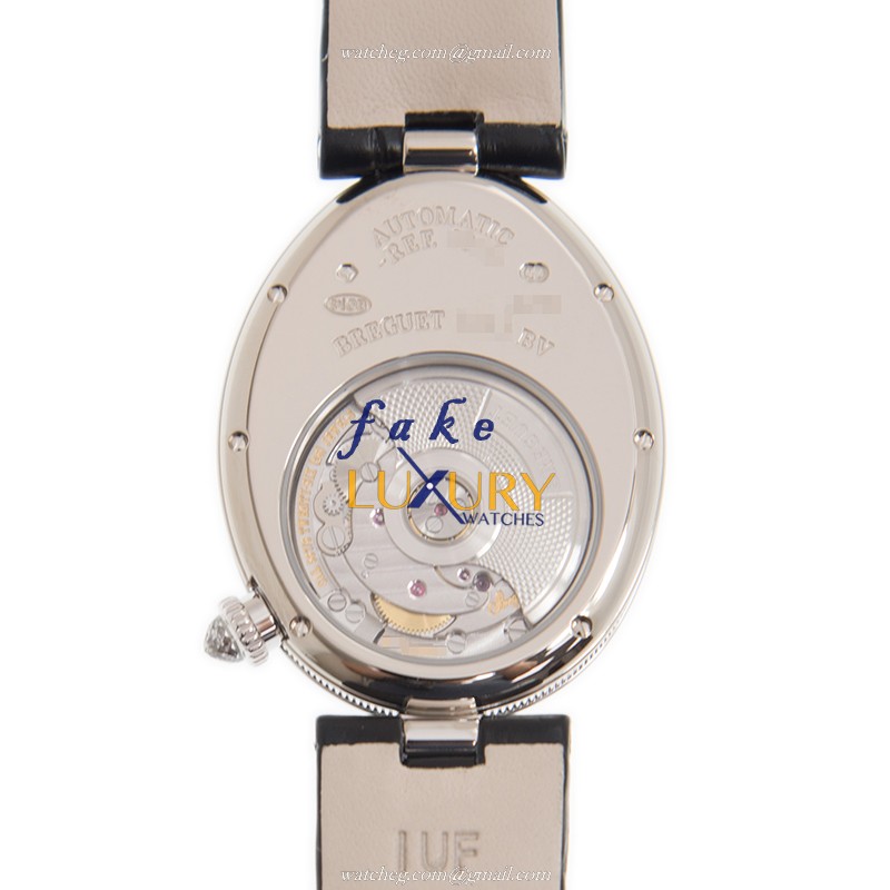 Breguet 8918BB/58/964/D00D Replica Watch, White Mother of Pearl Dial, 18kt White Gold & Diamond - Image 3