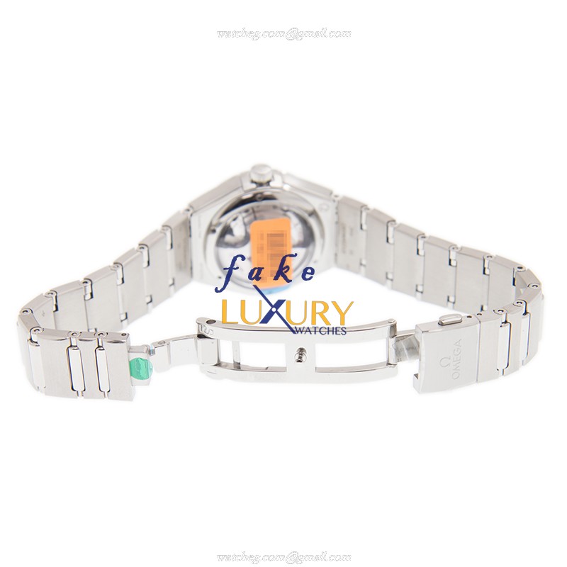 Omega 131.10.29.20.55.001 Constellation Auto Swiss Movement Replica Watch, White Dial, Silver - Image 5