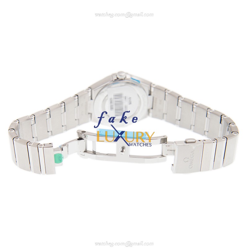 Omega Constellation 131.10.28.60.52.001 Quartz Steel Silver Dial Replica Watch - Image 5