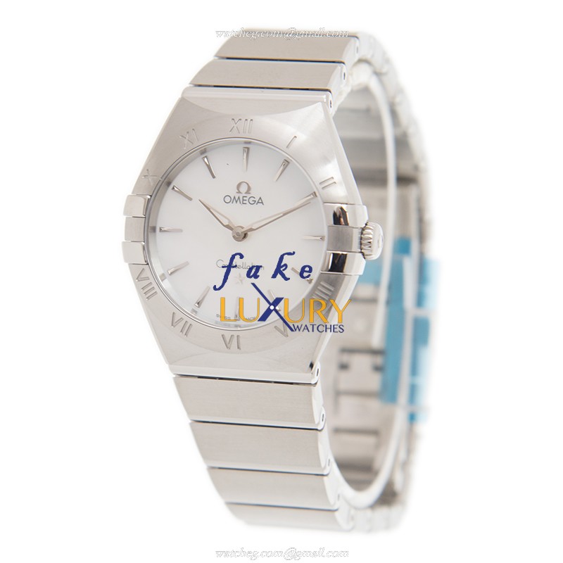 Omega 131.10.28.60.05.001 CONSTELLATION Quartz Steel Case Replica Watch - Automatic - White Dial - Image 3