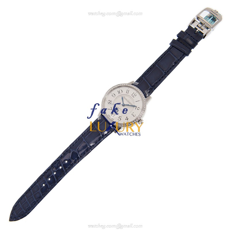 Jaeger-Lecoultre Q3448430 RENDEZ VOUS Automatic Stainless Steel Replica Watch, Silver Dial, Leather - Image 2