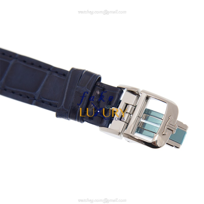 Jaeger-Lecoultre Q3448430 RENDEZ VOUS Automatic Stainless Steel Replica Watch, Silver Dial, Leather - Image 4
