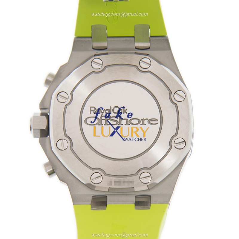 Audemars Piguet 26231ST.ZZ.D038CA.01 Royal Oak Offshore Replica Watch, Green Dial, Steel & - Image 3