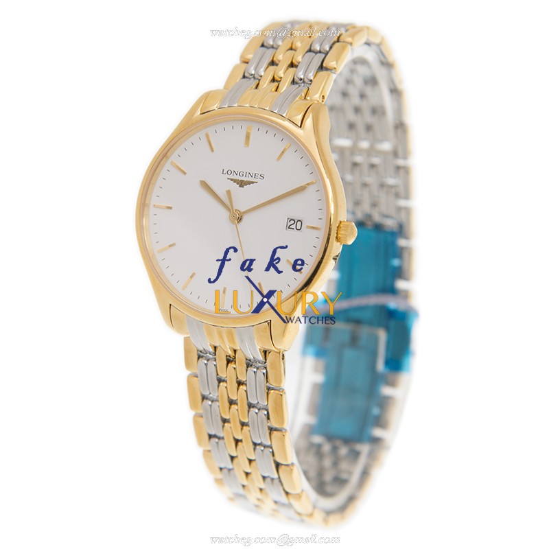 Longines L4.359.2.12.7 LONGINES LYRE Quartz Gold-Plated & Stainless Steel  Replica Watches - Image 3