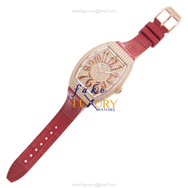 Franck Muller V 35 SC AT FO D CD 5N.RG Vanguard Automatic Rose Gold Replica Watch - Image 2