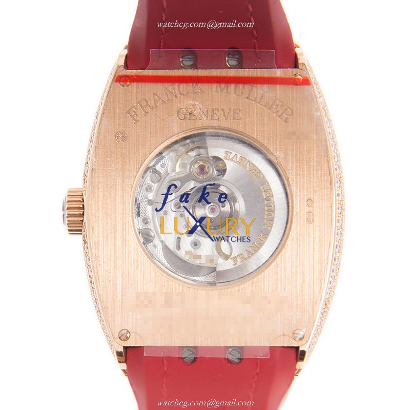 Franck Muller V 35 SC AT FO D CD 5N.RG Vanguard Automatic Rose Gold Replica Watch - Image 3