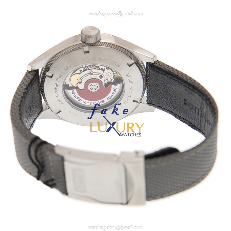 Oris Big Crown Propilot Replica Watch 752 7698 4063 5 22 17 FC, Automatic Gray Dial Steel - Image 4