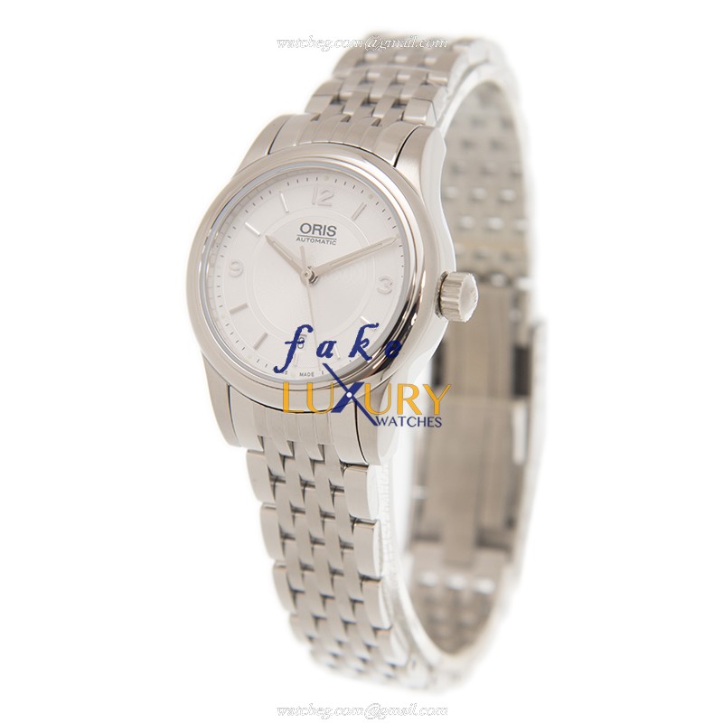 Oris 561 7650 4031 8 14 61 | Classic Date Silver Automatic Stainless Steel Replica Watch - Image 3