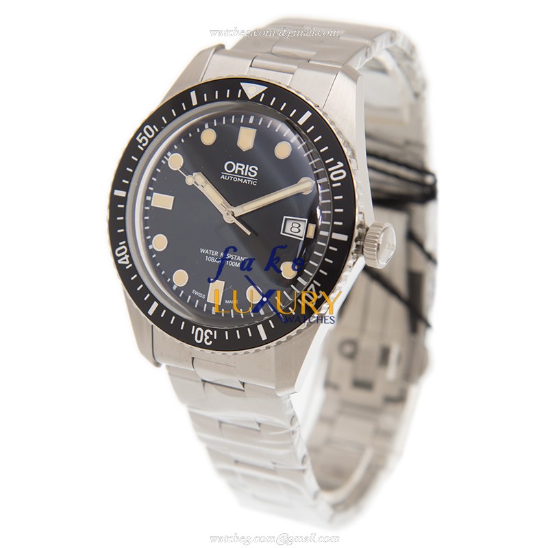 Oris 01 733 7720 4054-07 8 21 18 Replica Watch, Automatic, Black Dial, Stainless Steel - Image 3