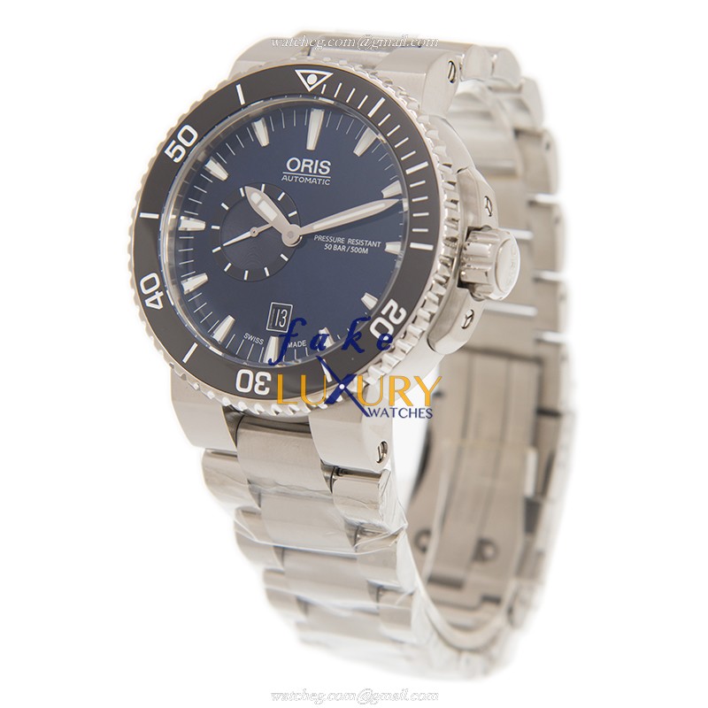 Oris 743 7673 4135 8 26 01 PEB DIVERS Blue Dial Automatic Steel Replica Watch - Image 3