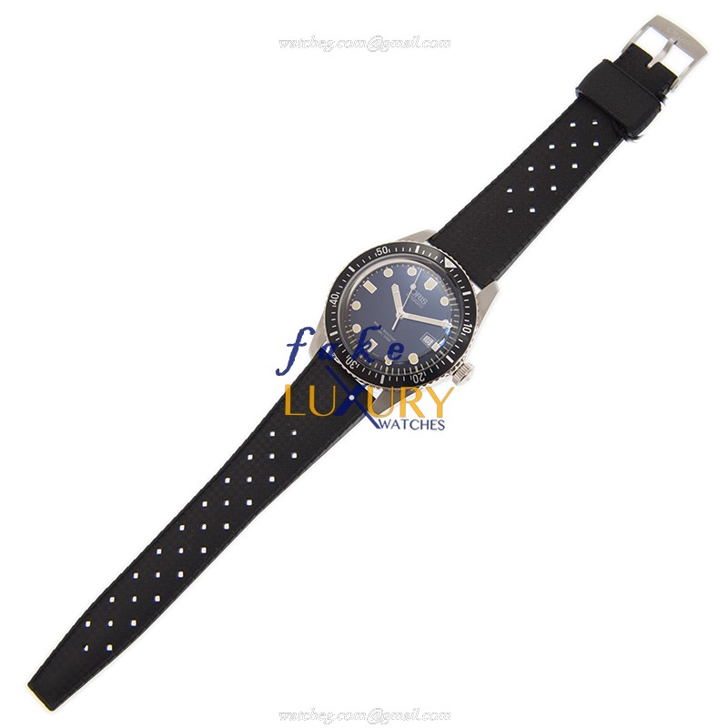 733 7720 4055 4 21 18 - Oris DIVERS Replica Watch Automatic Blue Dial Steel 42mm - Image 2