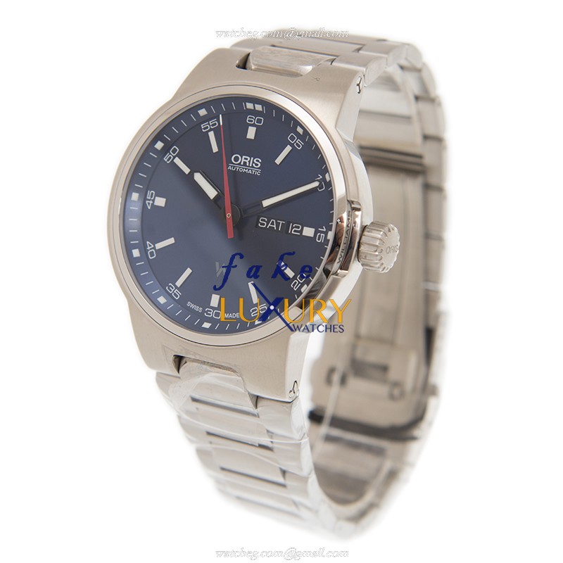 735 7716 4155 8 24 50 - Oris Motor Sport Replica Watch - Automatic Blue Dial Steel - Image 3