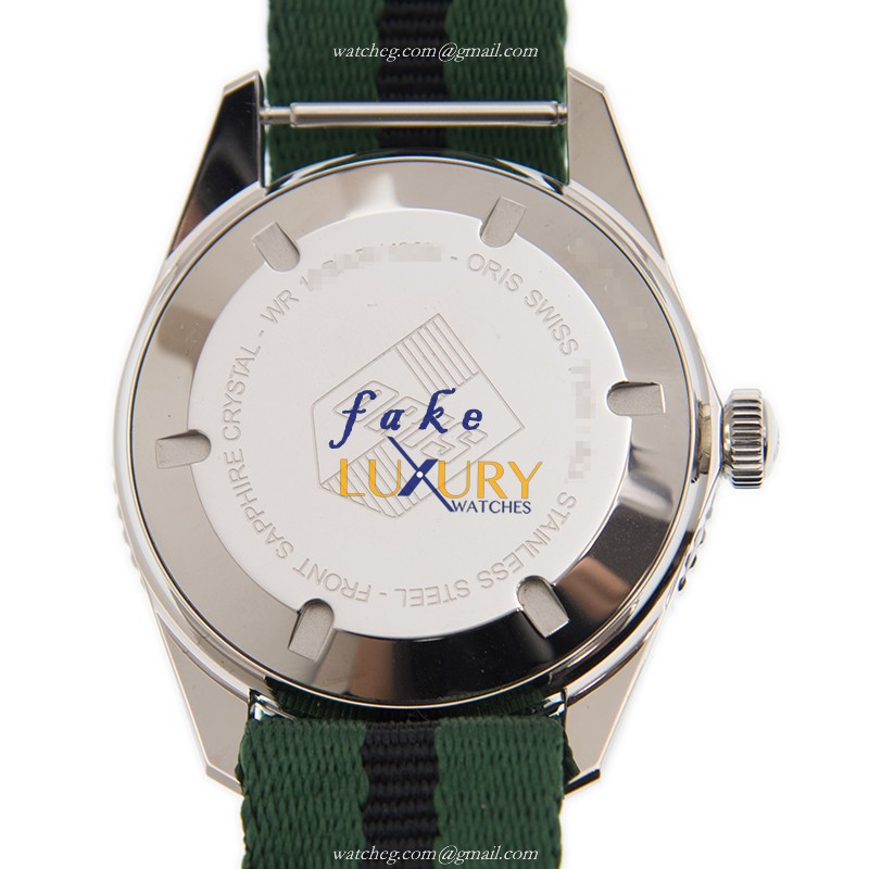 Oris 733 7720 4057 5 21 25 FC Automatic Green Dial Stainless Steel Replica Watch - Image 3